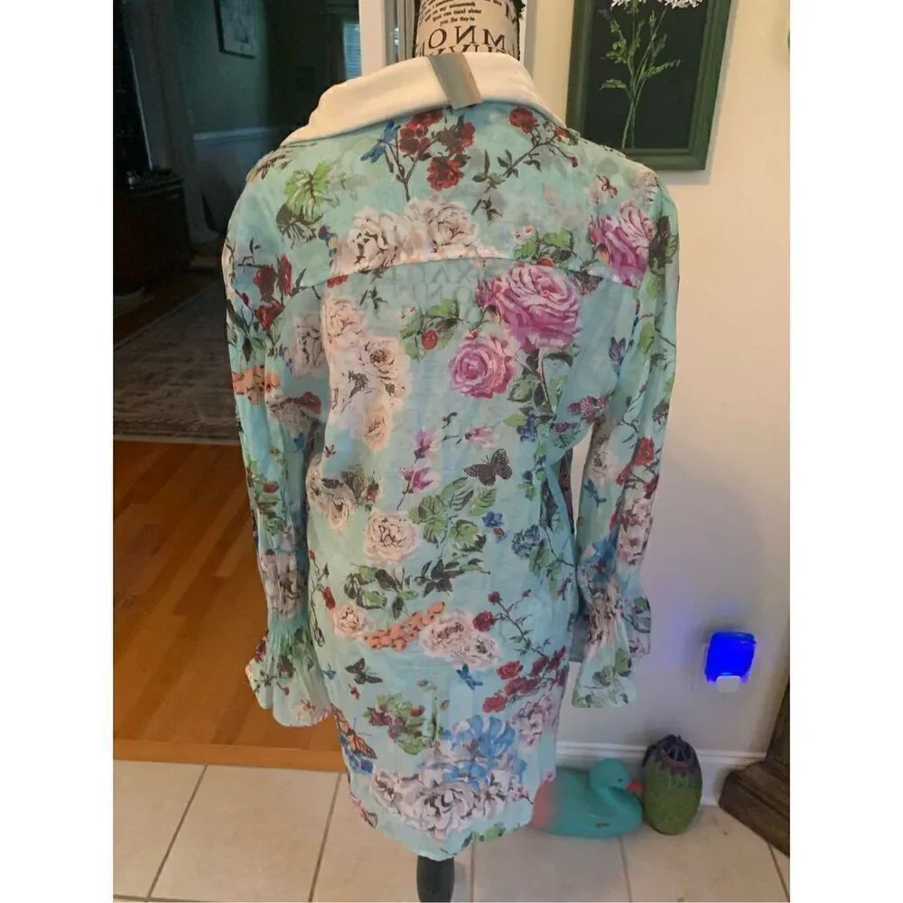 Aratta Button Down Blouse - Picture 12 of 12